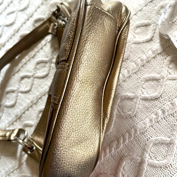 Michael Kors Rich Gold Shoulder Bag with Dust Bag - Picture 11 of 16